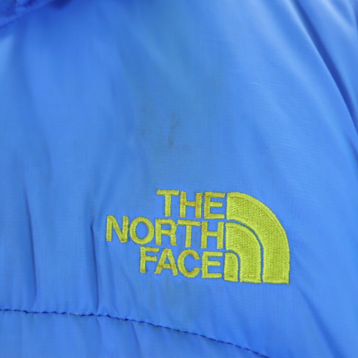 ノースフェイス NDJ91503 アウトドア ダウンジャケット 150 水色系 THE NORTH FACE キッズ
