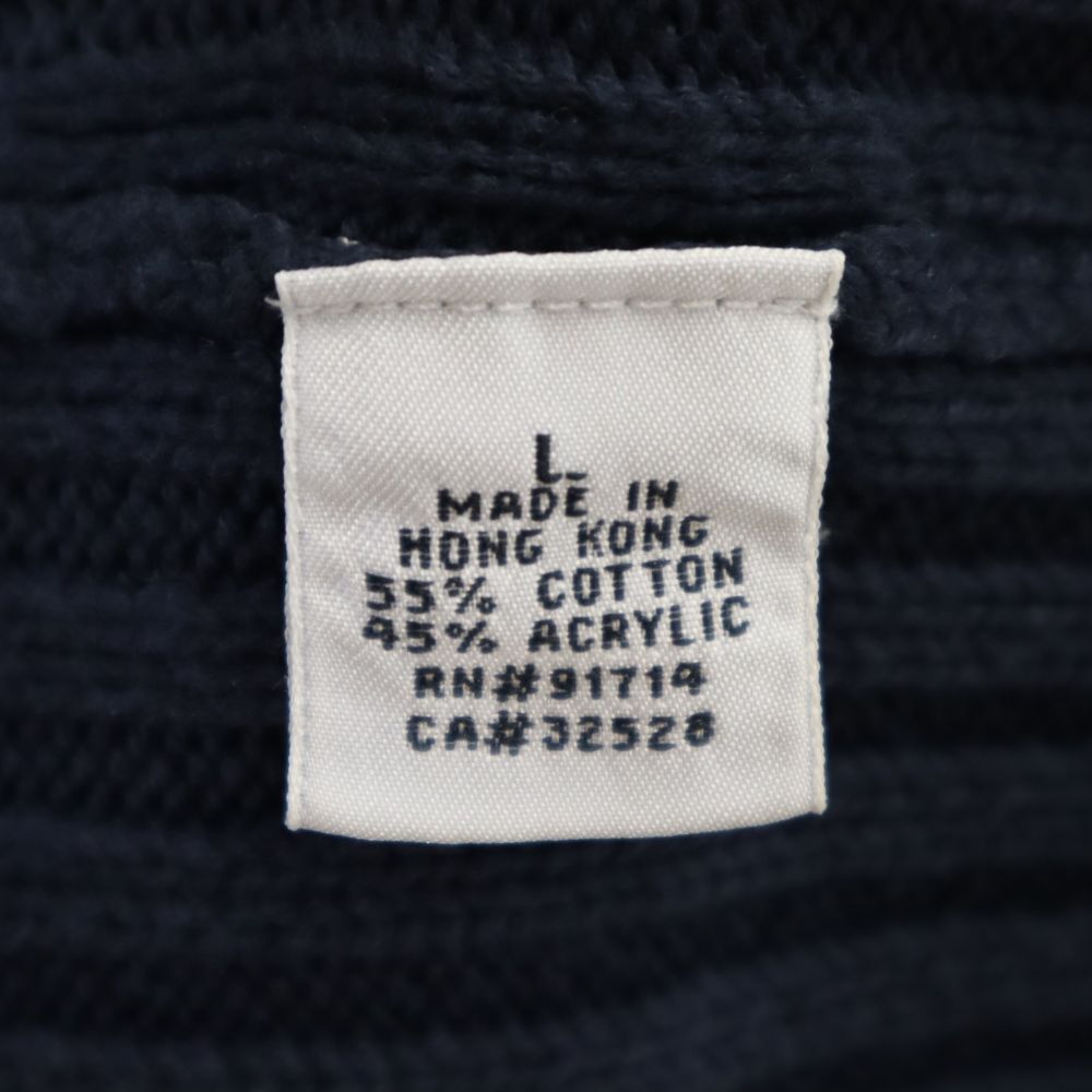 ARMANI EXCHANGE アルマーニエクスチェンジ 90s オールド 長袖 セーター L ネイビー系 ニット レディース