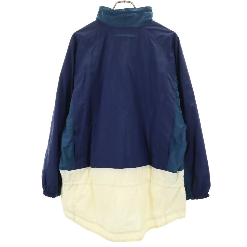 NIKE ナイキ 90s 白タグ オールド ナイロンジャケット 14 ネイビー×アイボリー メンズ