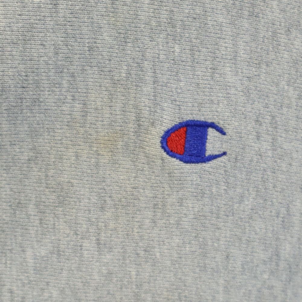 Champion チャンピオン 90s 刺繍タグ オールド リバースウィーブ 長袖 トレーナー XL グレー系 スウェット メンズ