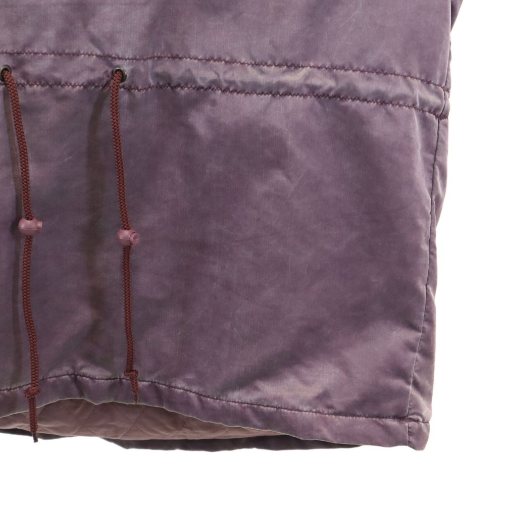 90s 硫化染め プルオーバー ジャケット F パープル系 裏キルティング レディース