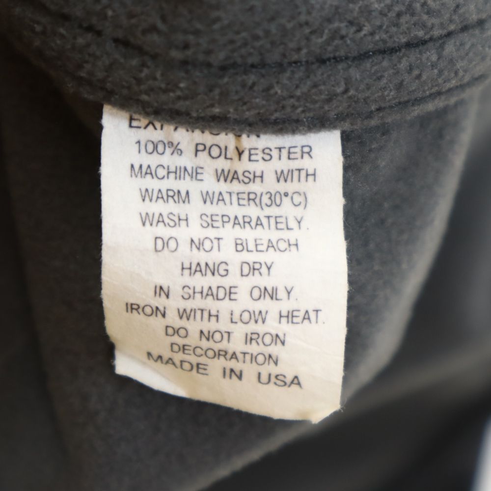 EXPANSION エクスパンション USA製 長袖 パーカー L ブラック系 メンズ