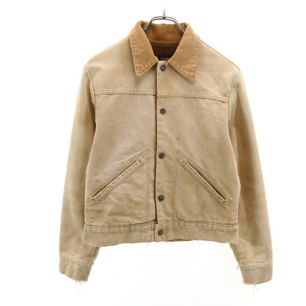 ELY エリー 70s ヴィンテージ 長袖 ジャケット 36 ベージュ系 裏ボア メンズ