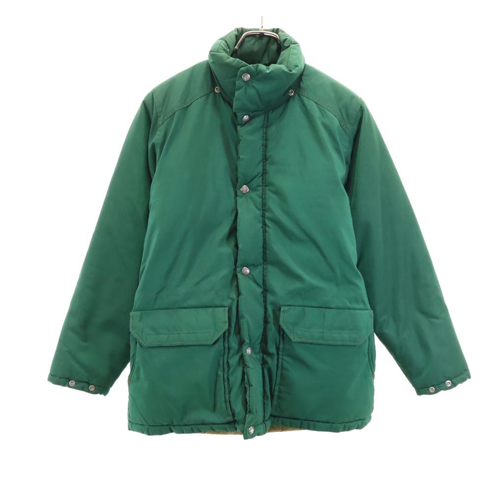 THE NORTH FACE ノースフェイス 70s 80s アウトドア ヴィンテージ 茶タグ 長袖 中綿ジャケット XS グリーン系 メンズ
