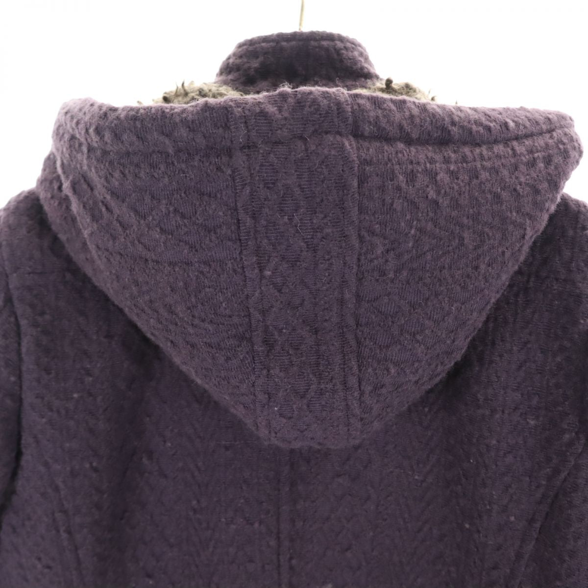 SHAREEF シャリーフ 日本製 ウール ダッフルコート 2 パープル系 日本製 メンズ