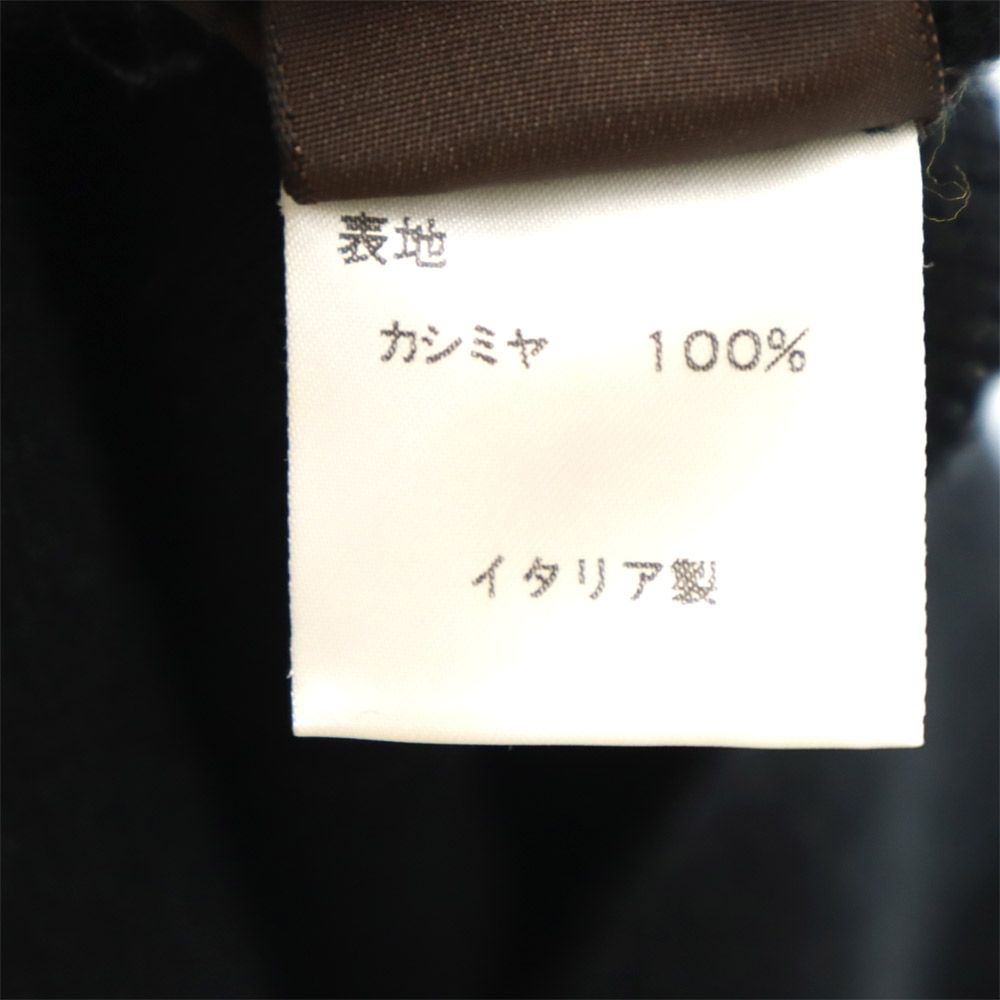 LOUIS VUITTON ルイヴィトン イタリア製 カシミヤ100% ジャケット L ブラック カーディガン レディース