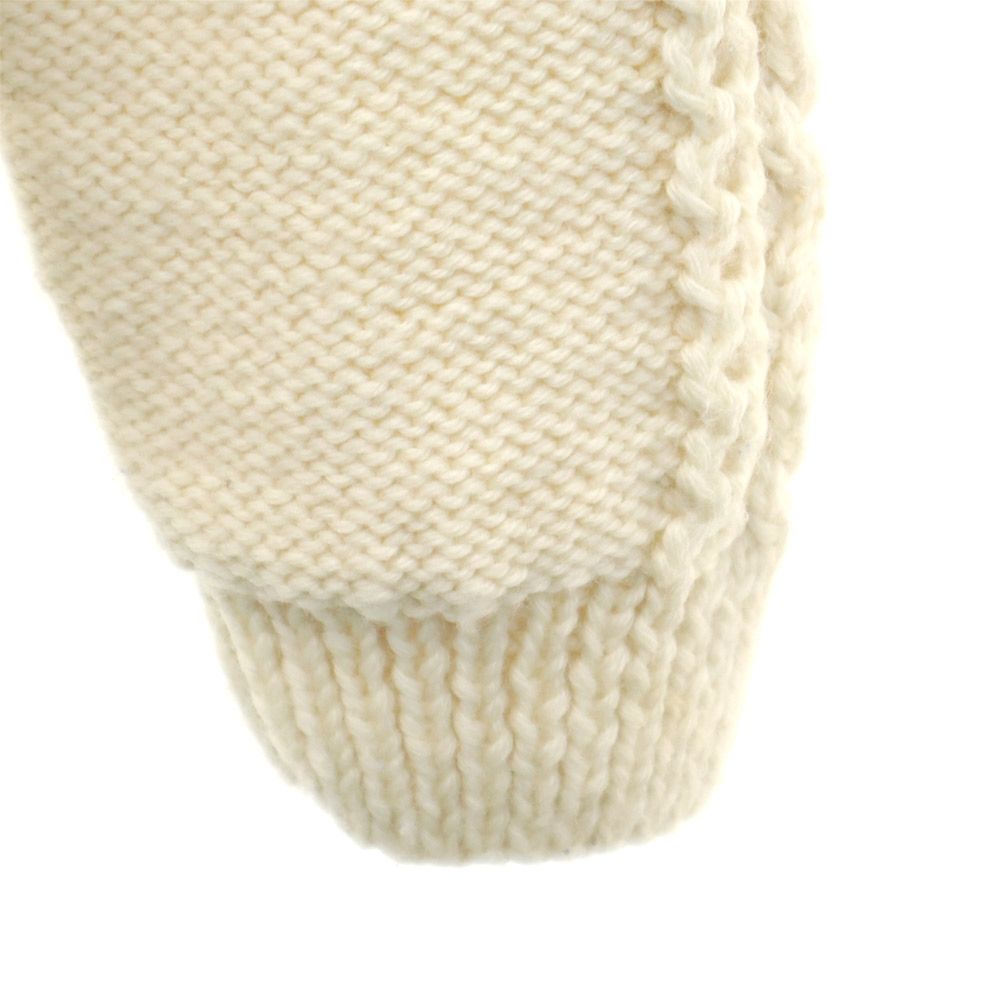 MICHAELA BUERGER ミカエラビュルガー 長袖 トレーナー 切替 スウェット ホワイト プルオーバー 裏起毛 レディース