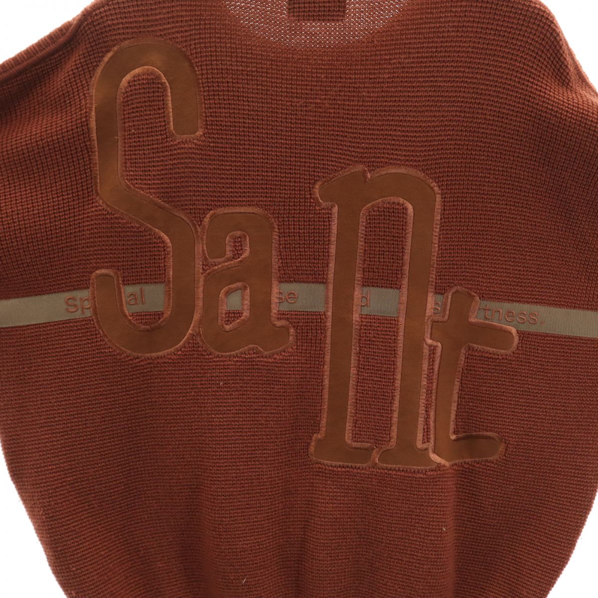 santa fe サンタフェ 長袖 ウール セーター 0 4 ブラウン系 ニット メンズ