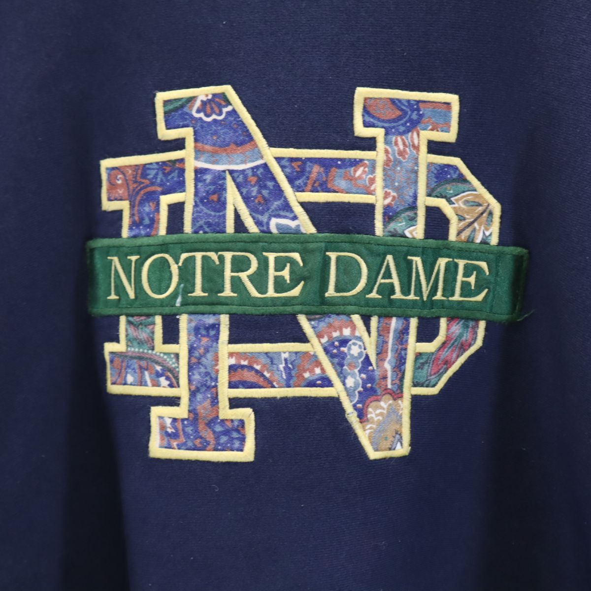 90s USA製 オールド 長袖 トレーナー XL ネイビー 裏起毛 スウェット メンズ