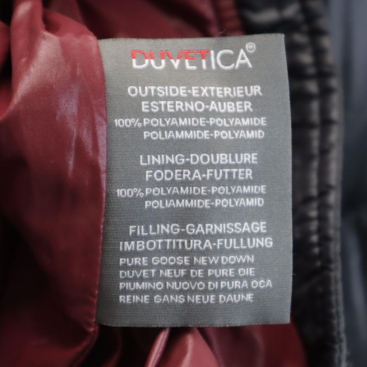 DUVETICA デュベティカ 長袖 ダウンジャケット 38 ネイビー系 レディース