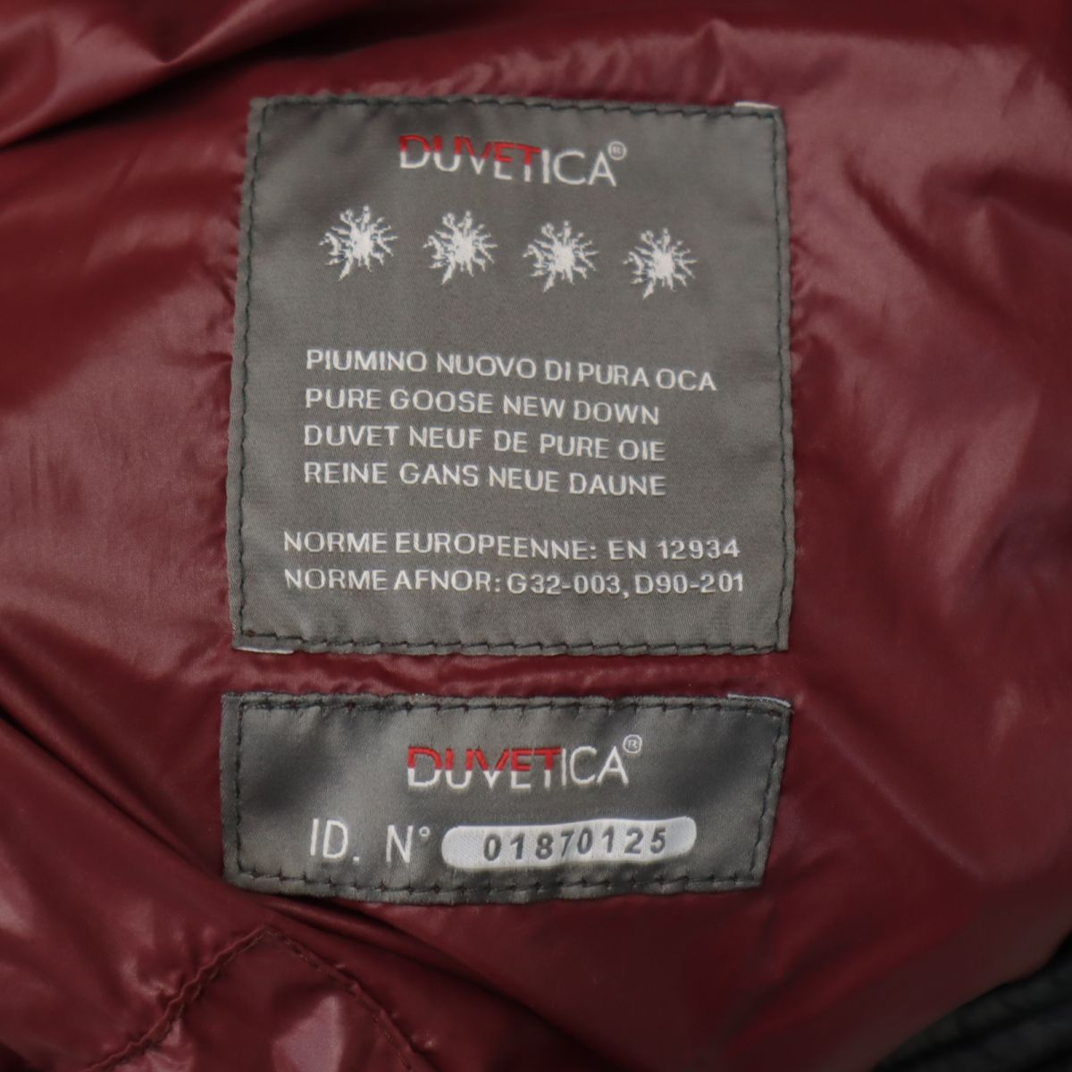 DUVETICA デュベティカ 長袖 ダウンジャケット 38 ネイビー系 レディース