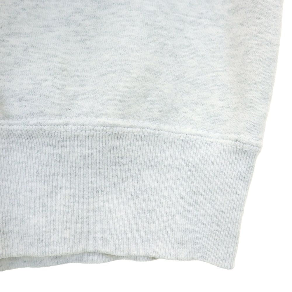 フルーツオブザルーム 90s オールド 両面プリント 長袖 スウェット トレーナー XL グレー FRUIT OF THE LOOM 裏起毛 メンズ