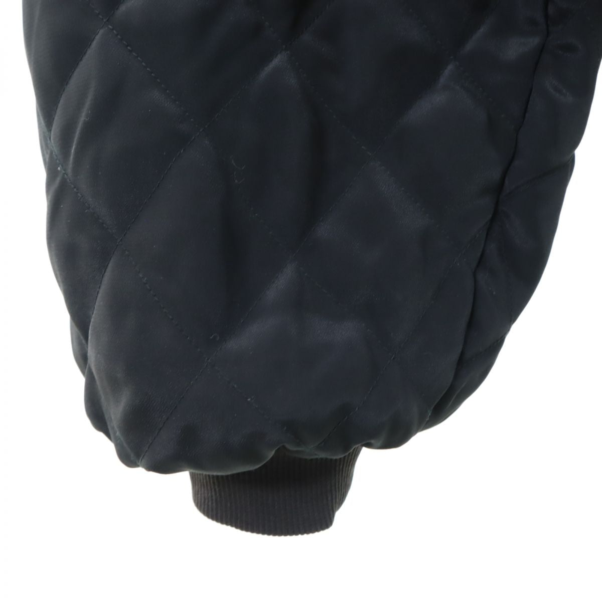 オールド 90s 総柄 リバーシブル キルティングジャケット L ブラック系 OLD メンズ