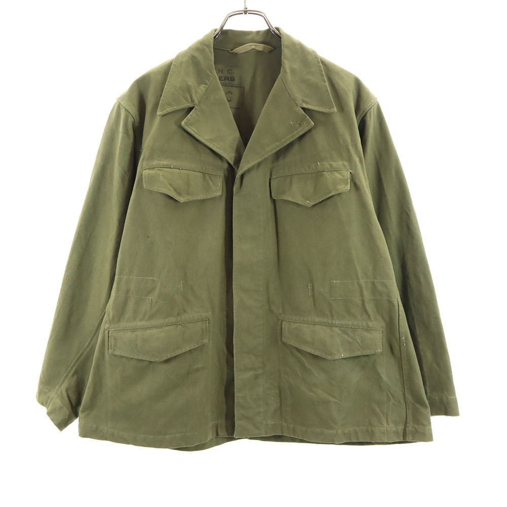 FRENCH ARMY フランス軍 40s M47 1st コットンツイル ミリタリージャケット カーキ メンズ