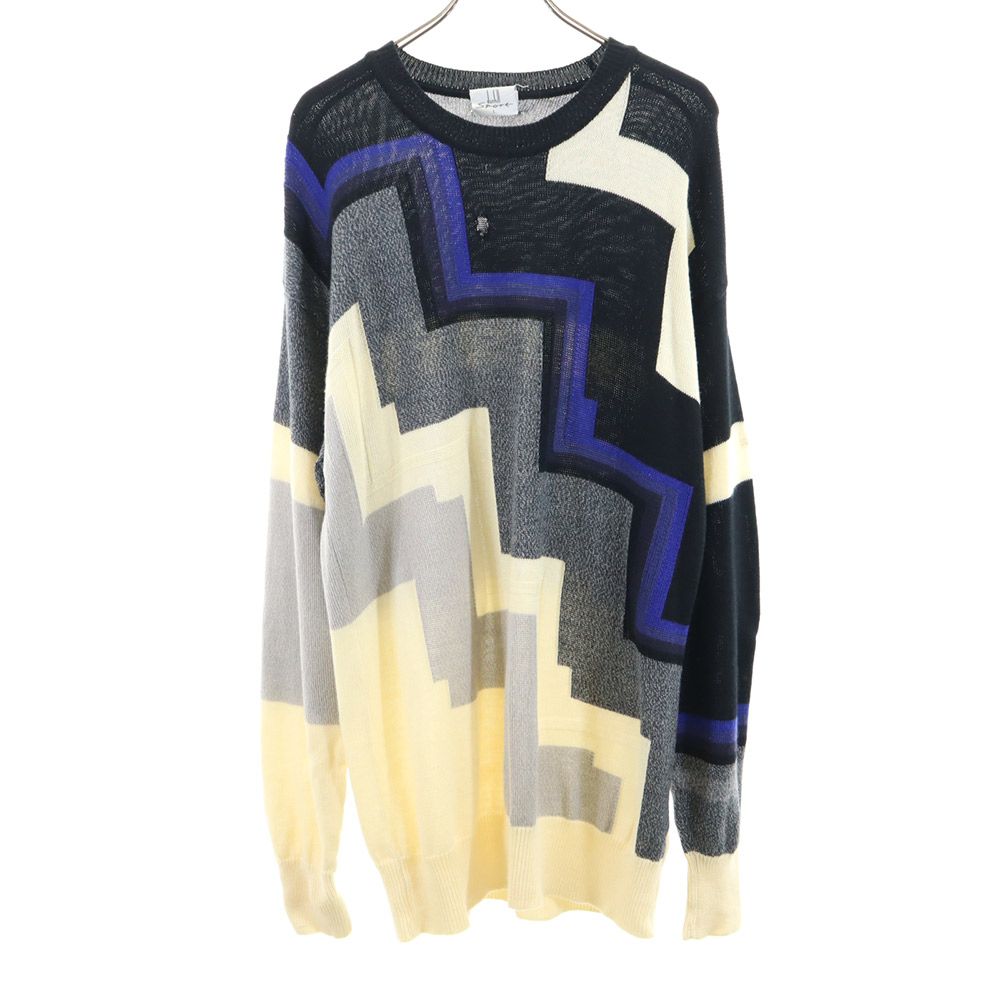 Dunhill ダンヒル 長袖 ウール セーター L メンズ