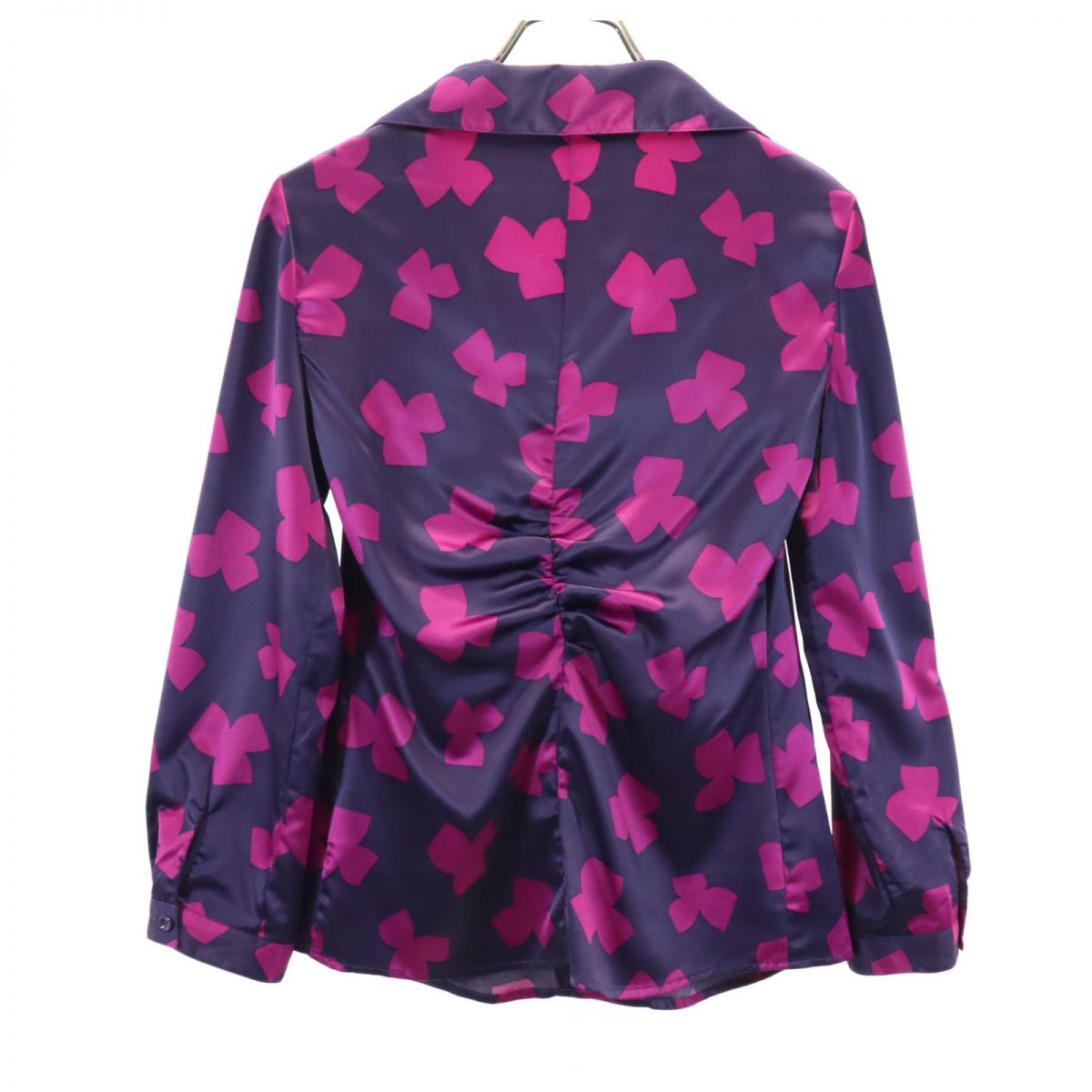 Emporio Armani エンポリオアルマーニ 長袖 シャツ 40 パープル系 レディース