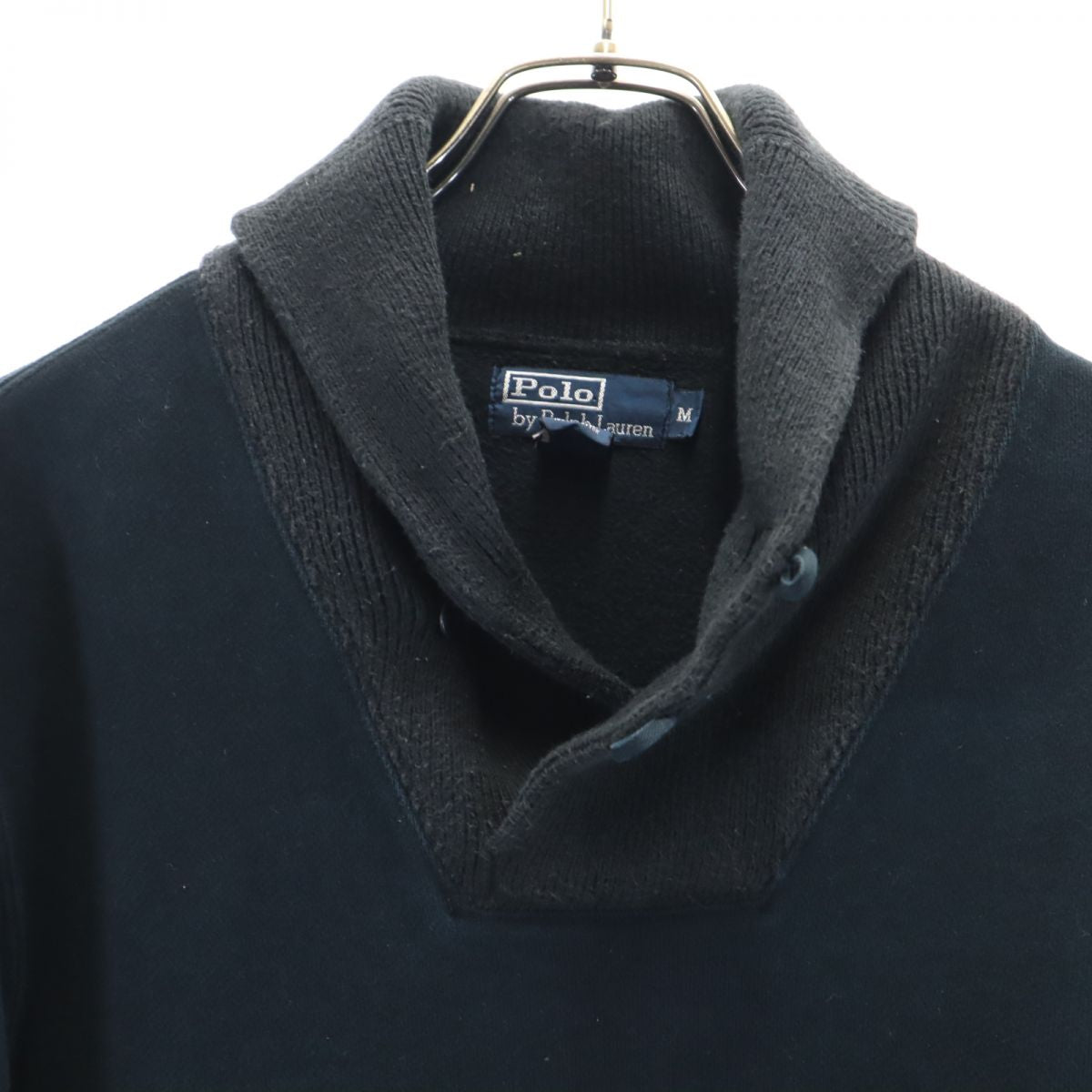 Polo by Ralph Lauren ポロバイラルフローレン 長袖 トレーナー M ブラック メンズ