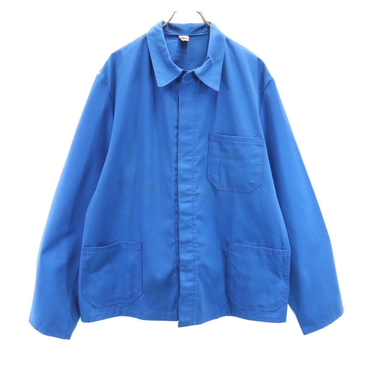 O.B.F. 70s ジャーマンワーク ワークジャケット 54 ブルー メンズ