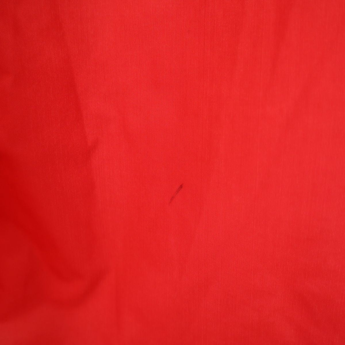 adidas アディダス 70s デサント製 トレフォイルロゴ ヴィンテージ 長袖 ナイロンジャケット M レッド メンズ