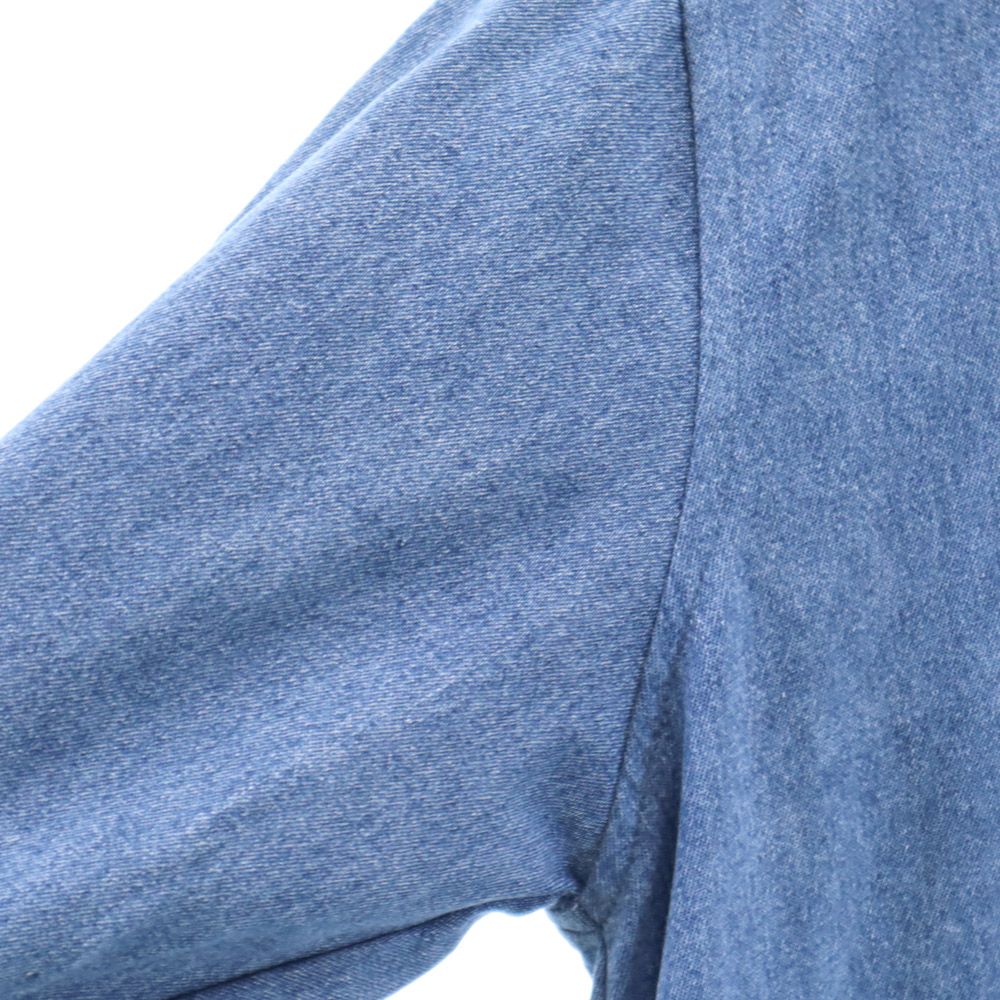 TOMMY HILFIGER トミーヒルフィガー 90s オールド フラッグタグ 長袖 デニム ボタンダウンシャツ L メンズ