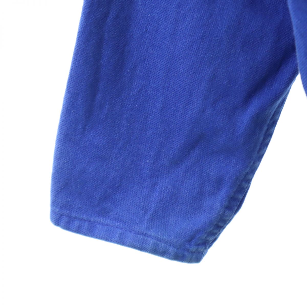 EURO WORK ユーロワーク 80s ヴィンテージ 長袖 ワークジャケット 42 ブルー メンズ