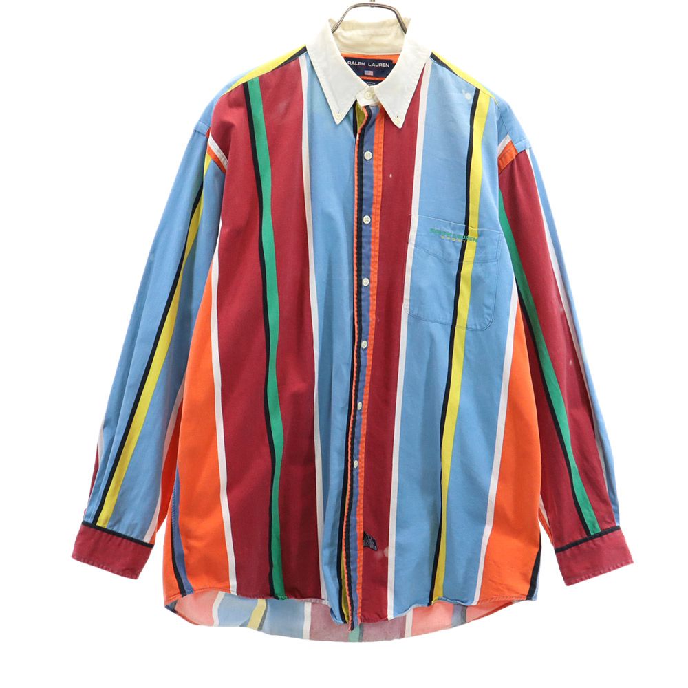 RALPH LAUREN SPORT ラルフローレン スポーツ 長袖 ボタンダウンシャツ L メンズ