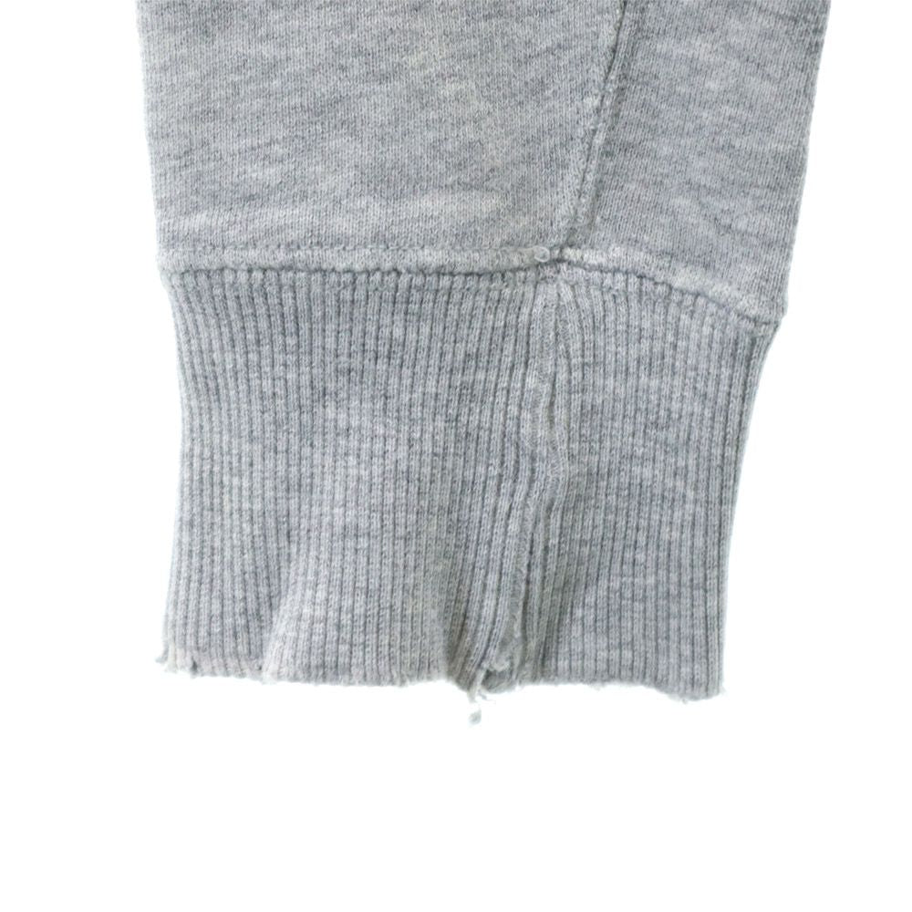 THE NORTH FACE ザノースフェイス NT61802X プリント 長袖 アウトドア トレーナー L グレー スウェット メンズ