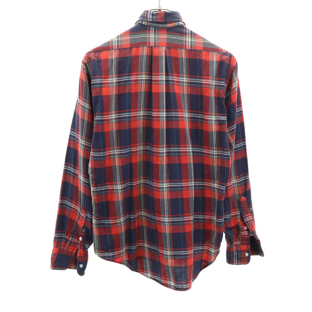 Polo by Ralph Lauren ポロバイラルフローレン 80s 緑タグ ヴィンテージ ボーイズ チェック柄 長袖 ボタンダウンシャツ 18 キッズ