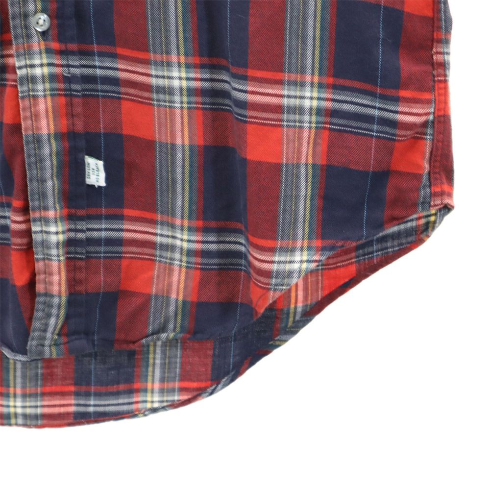 Polo by Ralph Lauren ポロバイラルフローレン 80s 緑タグ ヴィンテージ ボーイズ チェック柄 長袖 ボタンダウンシャツ 18 キッズ