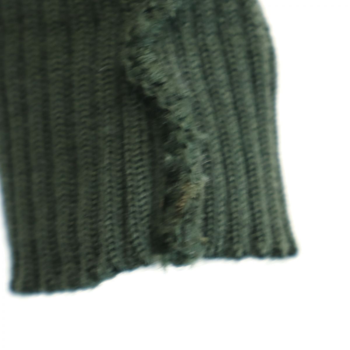 Burberrys バーバリーズ 90s イギリス製 オールド コンバットニット 長袖 エルボーパッチ セーター S カーキ系 ニット メンズ