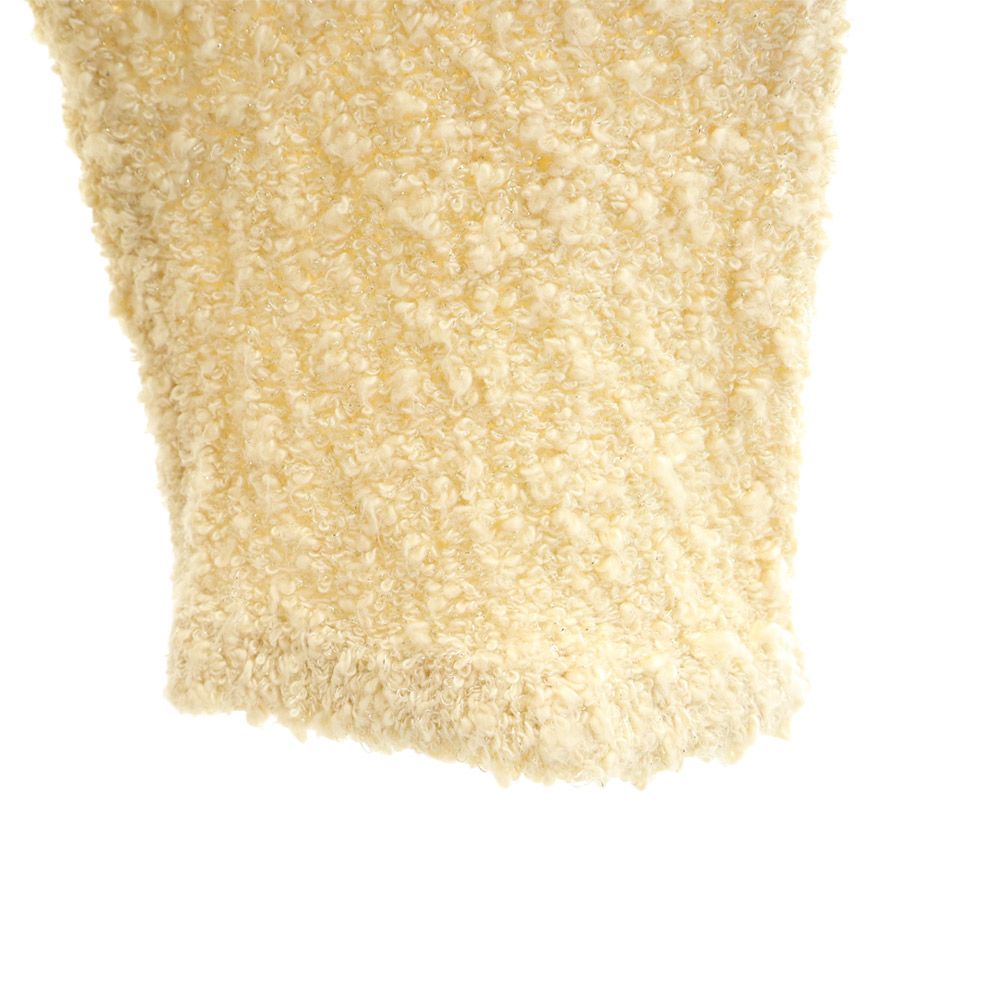 LANVIN en Bleu ランバンオンブルー 90s 日本製 長袖 ニット カーディガン 38 アイボリー系 オールド ヴィンテージ レディース