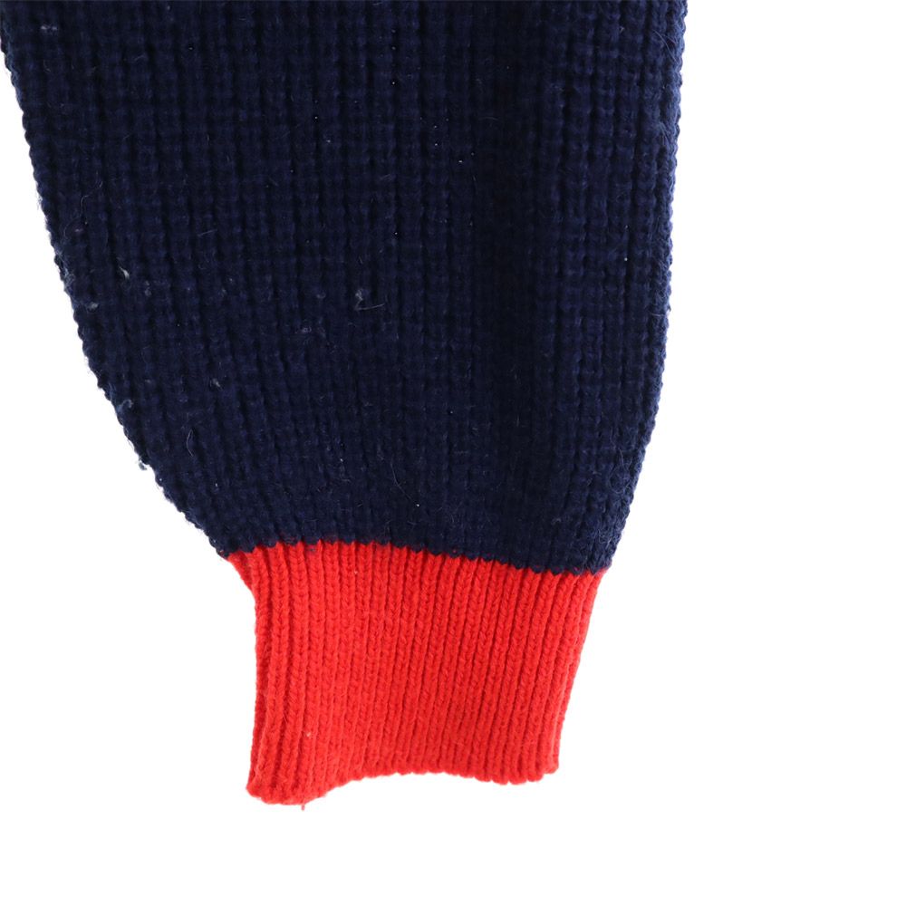 ディマジオ 90s 長袖 ハーフジップ セーター 3 DIMAGGIO ニット プルオーバー オールド ヴィンテージ メンズ