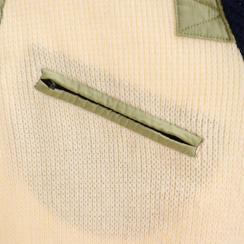 ディマジオ 90s 長袖 ハーフジップ セーター 3 DIMAGGIO ニット プルオーバー オールド ヴィンテージ メンズ