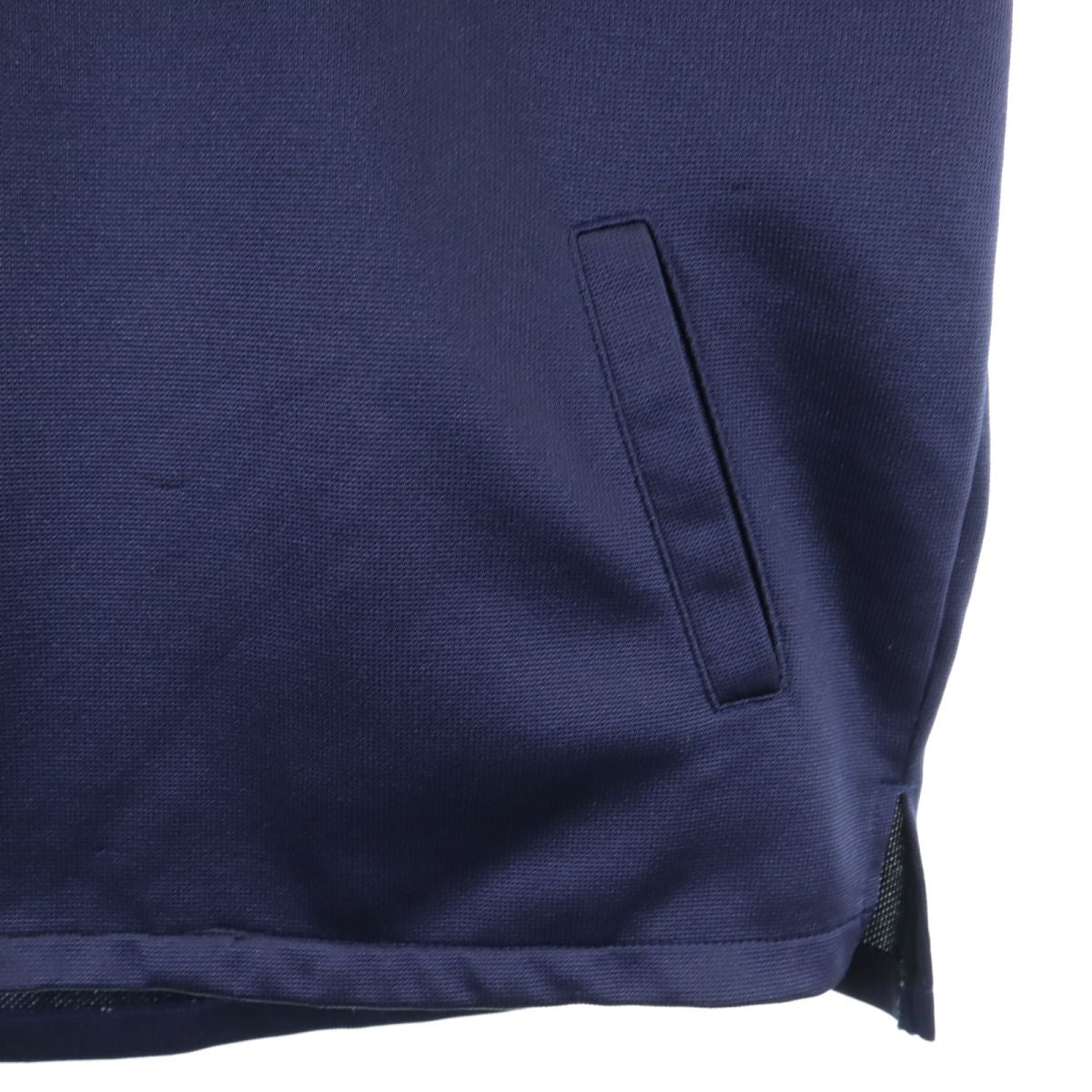 NIKE ナイキ 90s 白タグ 日本製 ジャージ ハーフジップ パーカー M ネイビー プルオーバー オールド ヴィンテージ メンズ