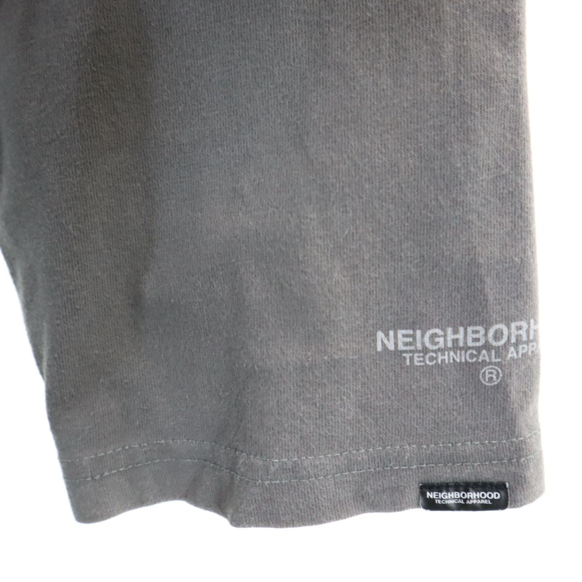 NEIGHBORHOOD ネイバーフッド 日本製 7分袖 Tシャツ 2 グレー系 ロンT メンズ