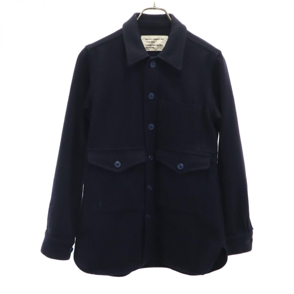 MOUNTAIN RESEARCH マウンテンリサーチ 日本製 ウールジャケット S ブラック系 メンズ