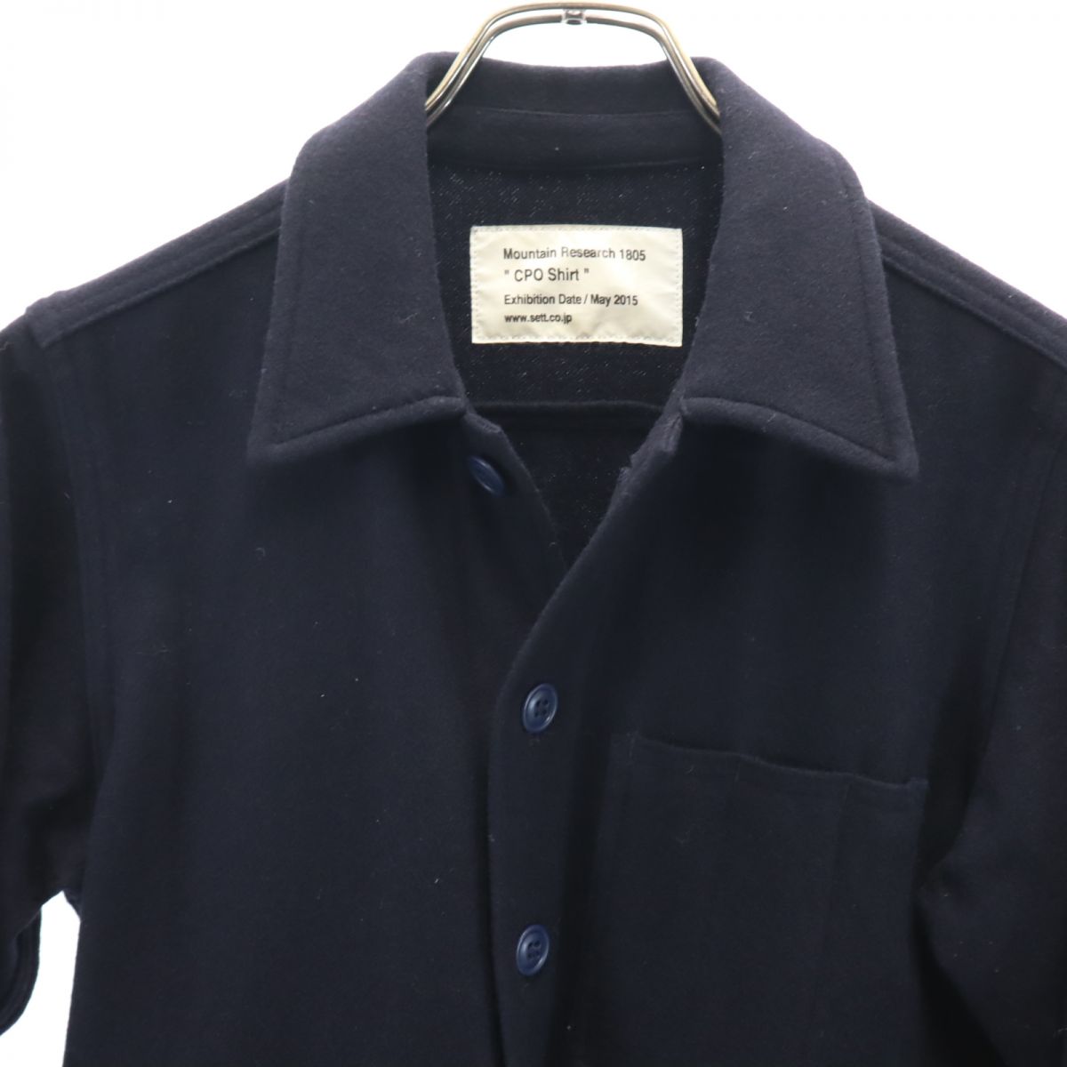 MOUNTAIN RESEARCH マウンテンリサーチ 日本製 ウールジャケット S ブラック系 メンズ