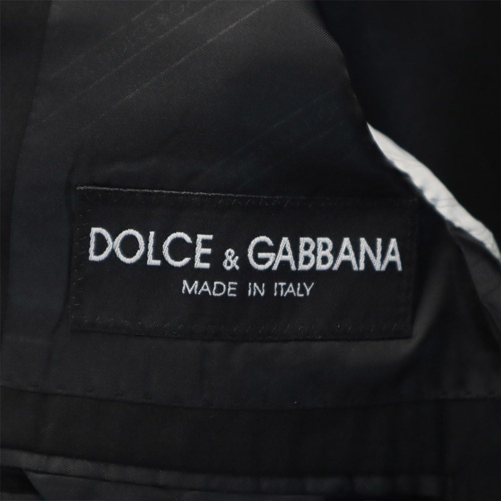 ドルチェアンドガッバーナ スーツ 上下 セットアップ ブラック系 DOLCE&GABBANA メンズ