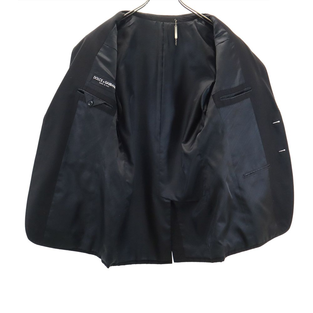 ドルチェアンドガッバーナ スーツ 上下 セットアップ ブラック系 DOLCE&GABBANA メンズ