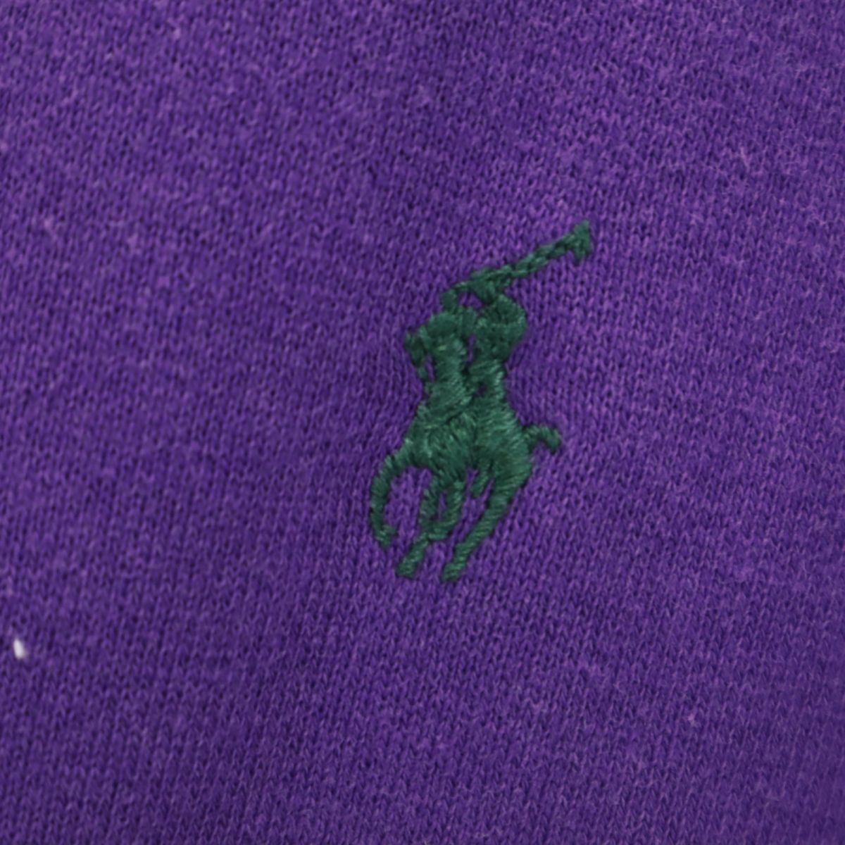 Polo by Ralph Lauren ポロバイラルフローレン 長袖 トレーナー M パープル系 裏起毛 スウェット メンズ