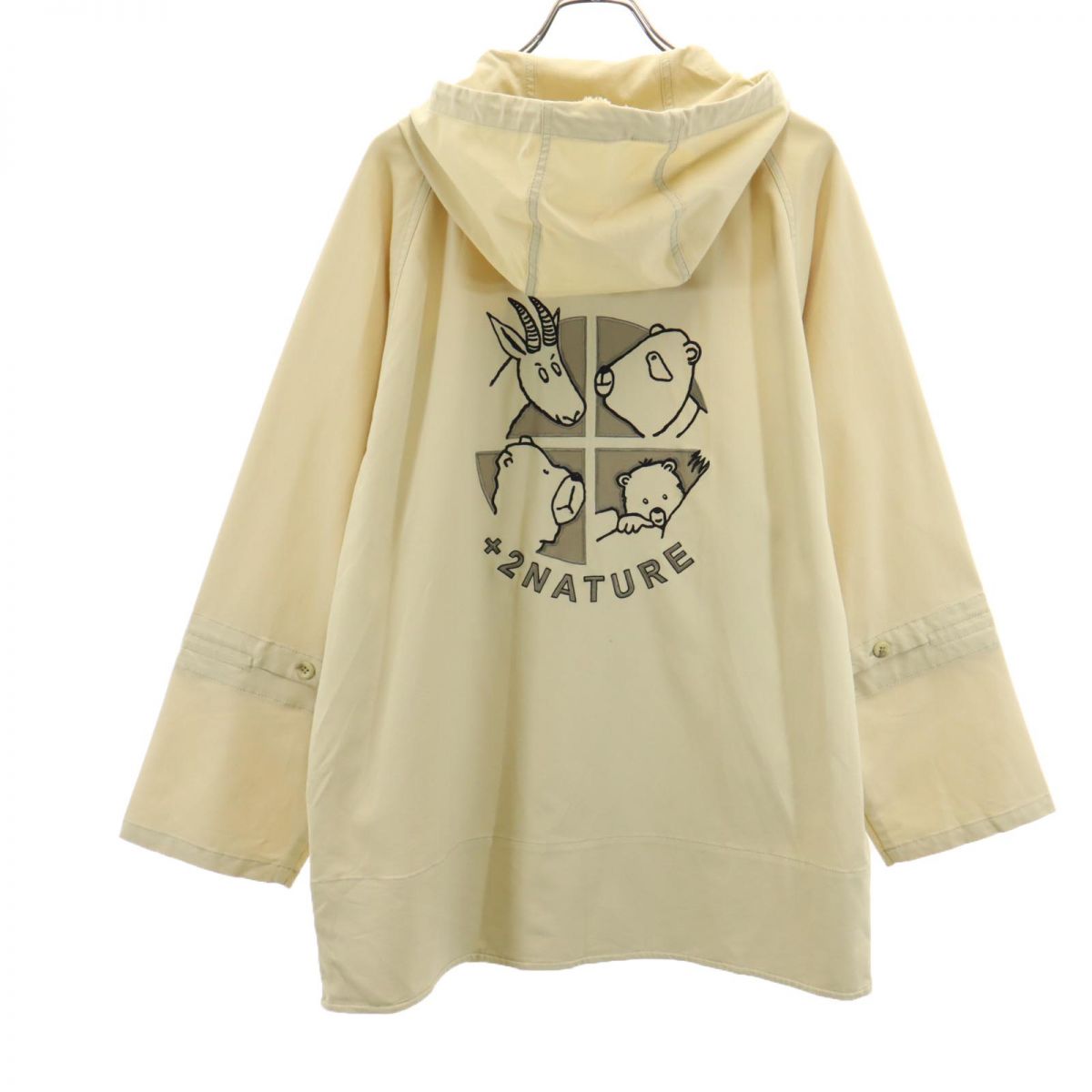 JC de CASTELBAJAC カステルバジャック ジップジャケット 4 ベージュ系 +2NATURE メンズ