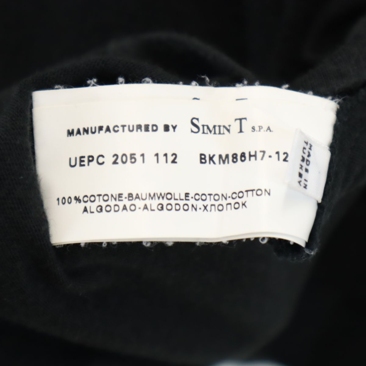 ARMANI COLLEZIONI アルマーニコレッツォーニ 長袖 Tシャツ S ブラック系 ロンT メンズ