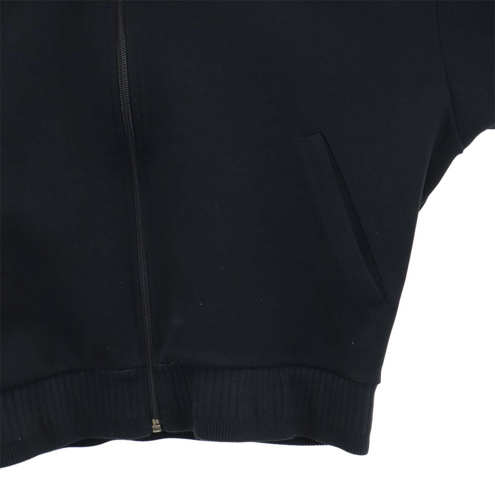 アディダス 80s トレフォイルロゴ デサント製 ヴィンテージ トレーニング 長袖 トラックジャケット L ブラック系 adidas メンズ