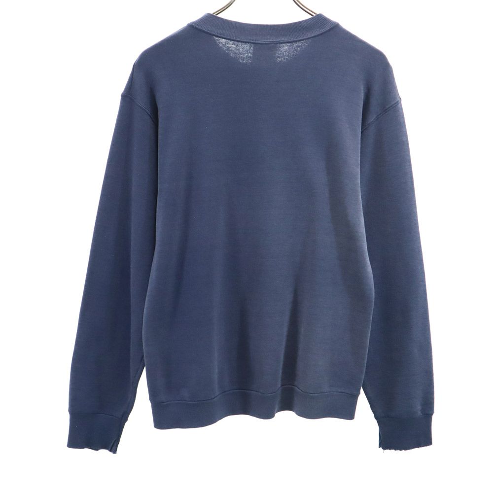 SCREEN STARS スクリーンスターズ 90s フルーツオブザルーム オールド 長袖 トレーナー S ネイビー系 FRUIT OF THE LOOM スウェット メンズ