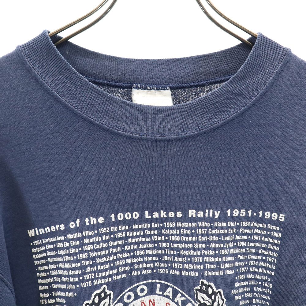 SCREEN STARS スクリーンスターズ 90s フルーツオブザルーム オールド 長袖 トレーナー S ネイビー系 FRUIT OF THE LOOM スウェット メンズ