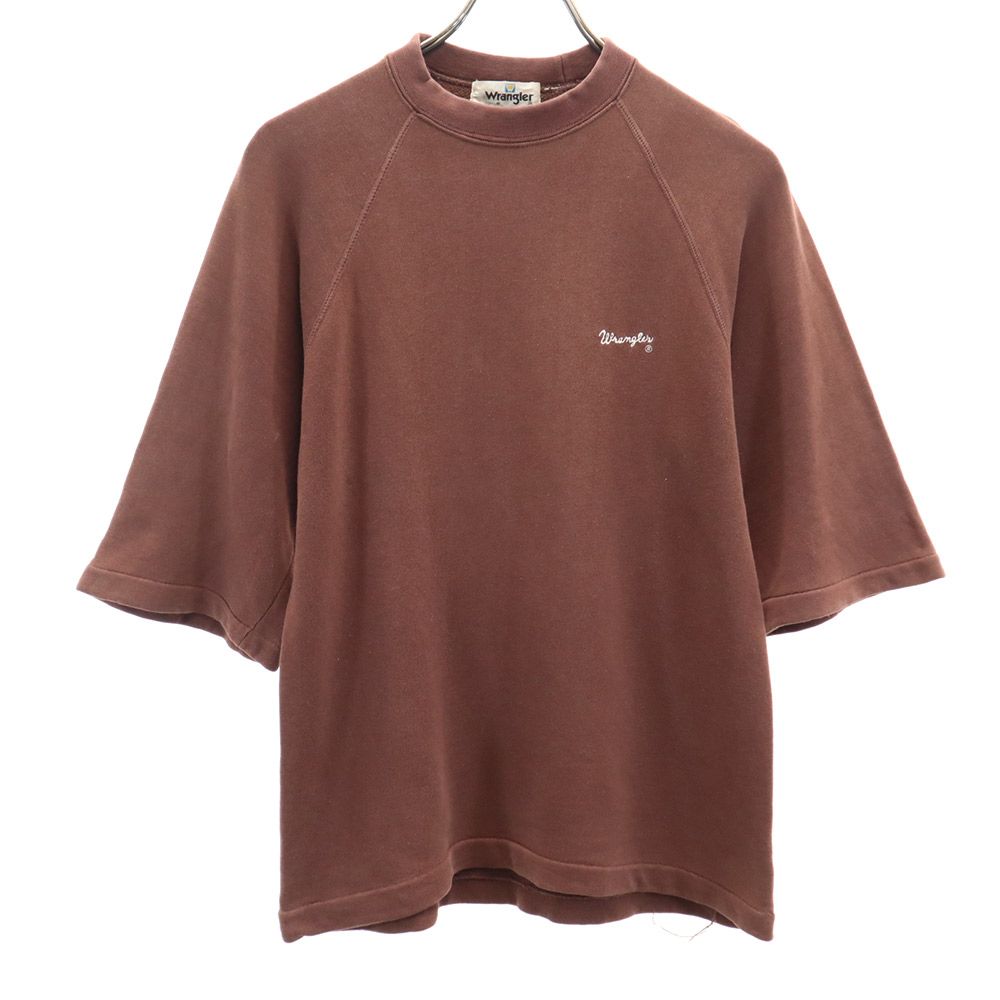 ラングラー 半袖 トレーナー ブラウン系 Wrangler スウェット メンズ