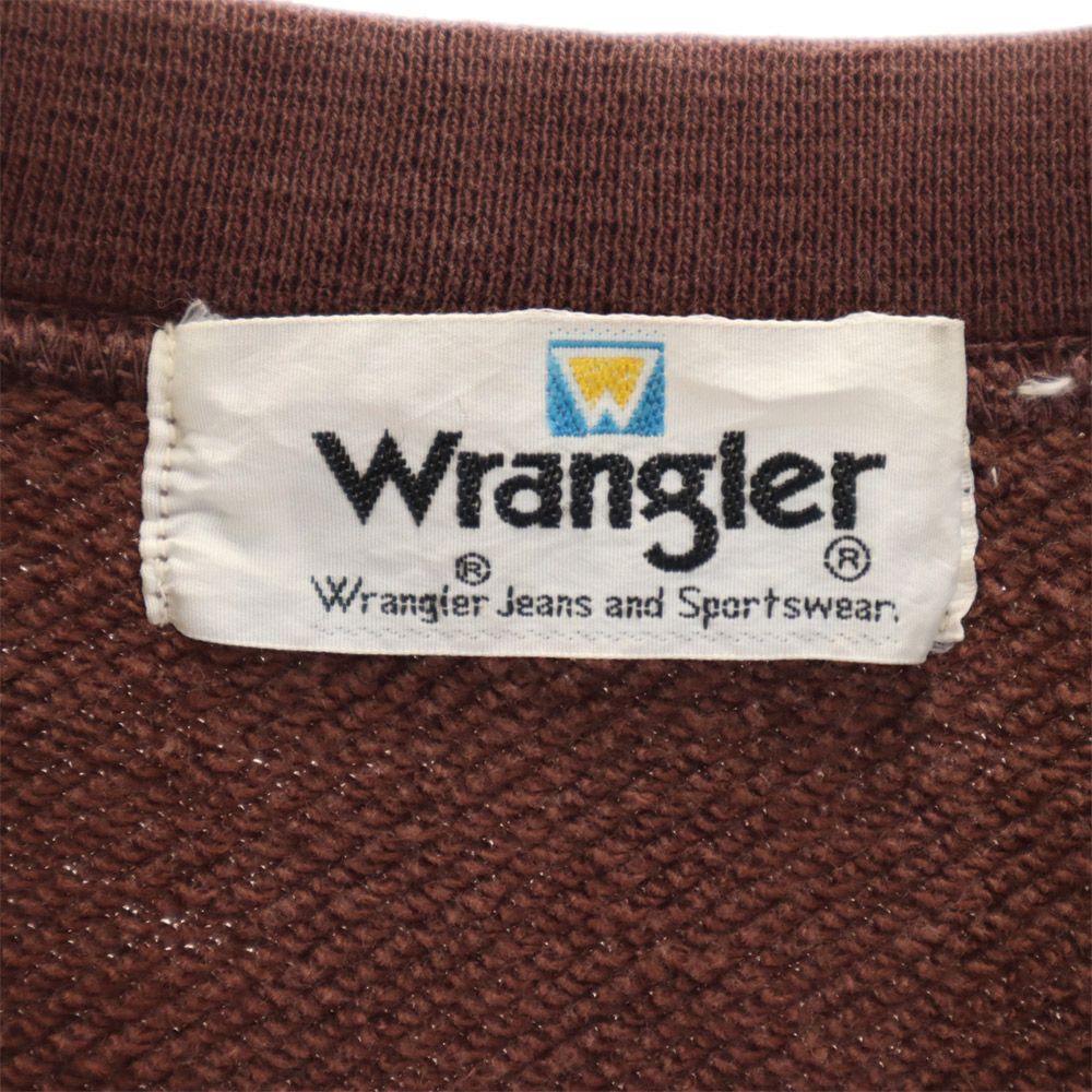 ラングラー 半袖 トレーナー ブラウン系 Wrangler スウェット メンズ