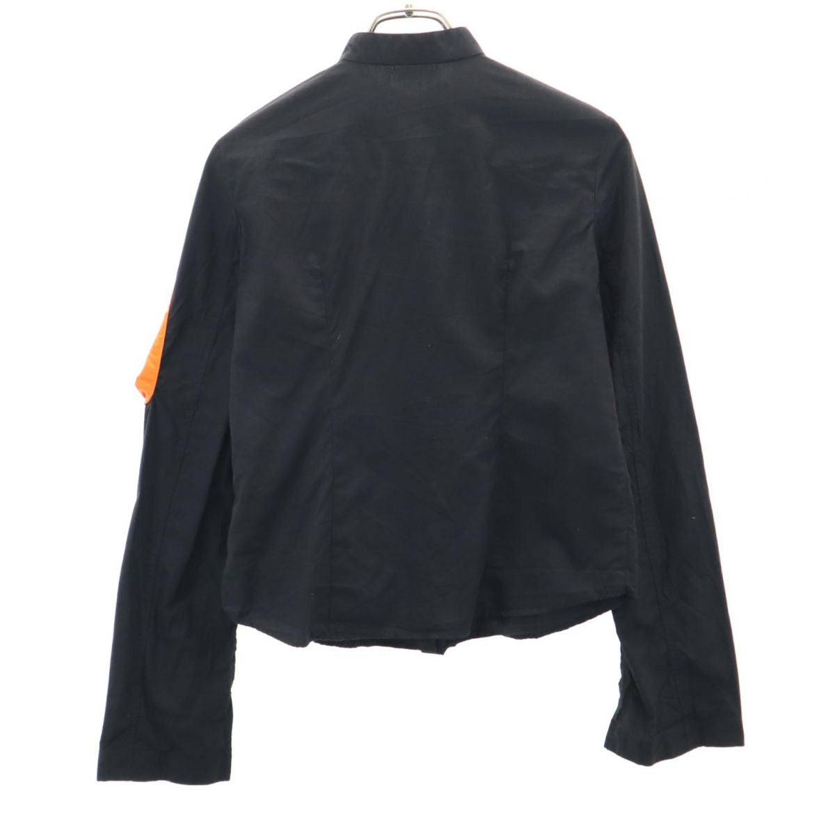 CHRISTIAN DADA クリスチャンダダ 長袖 ノーカラーシャツ 34 ブラック系 レディース