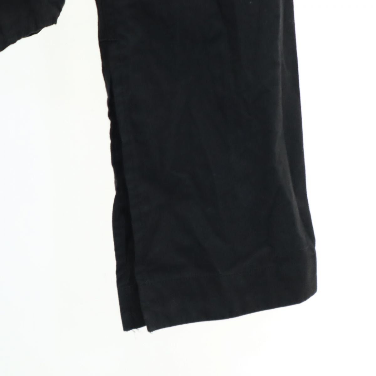 CHRISTIAN DADA クリスチャンダダ 長袖 ノーカラーシャツ 34 ブラック系 レディース