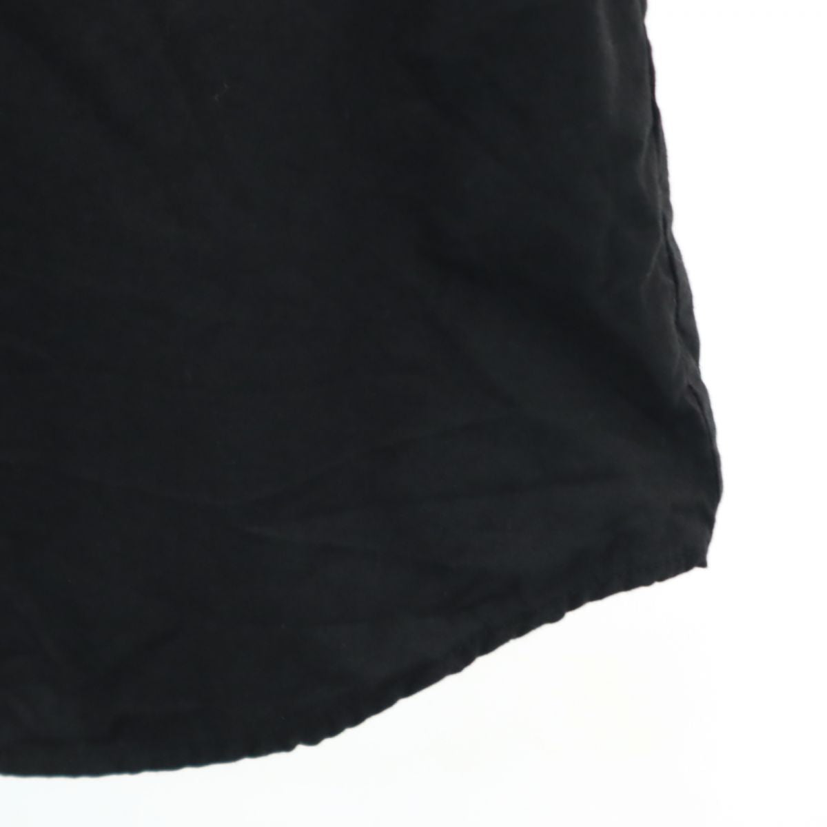 CHRISTIAN DADA クリスチャンダダ 長袖 ノーカラーシャツ 34 ブラック系 レディース